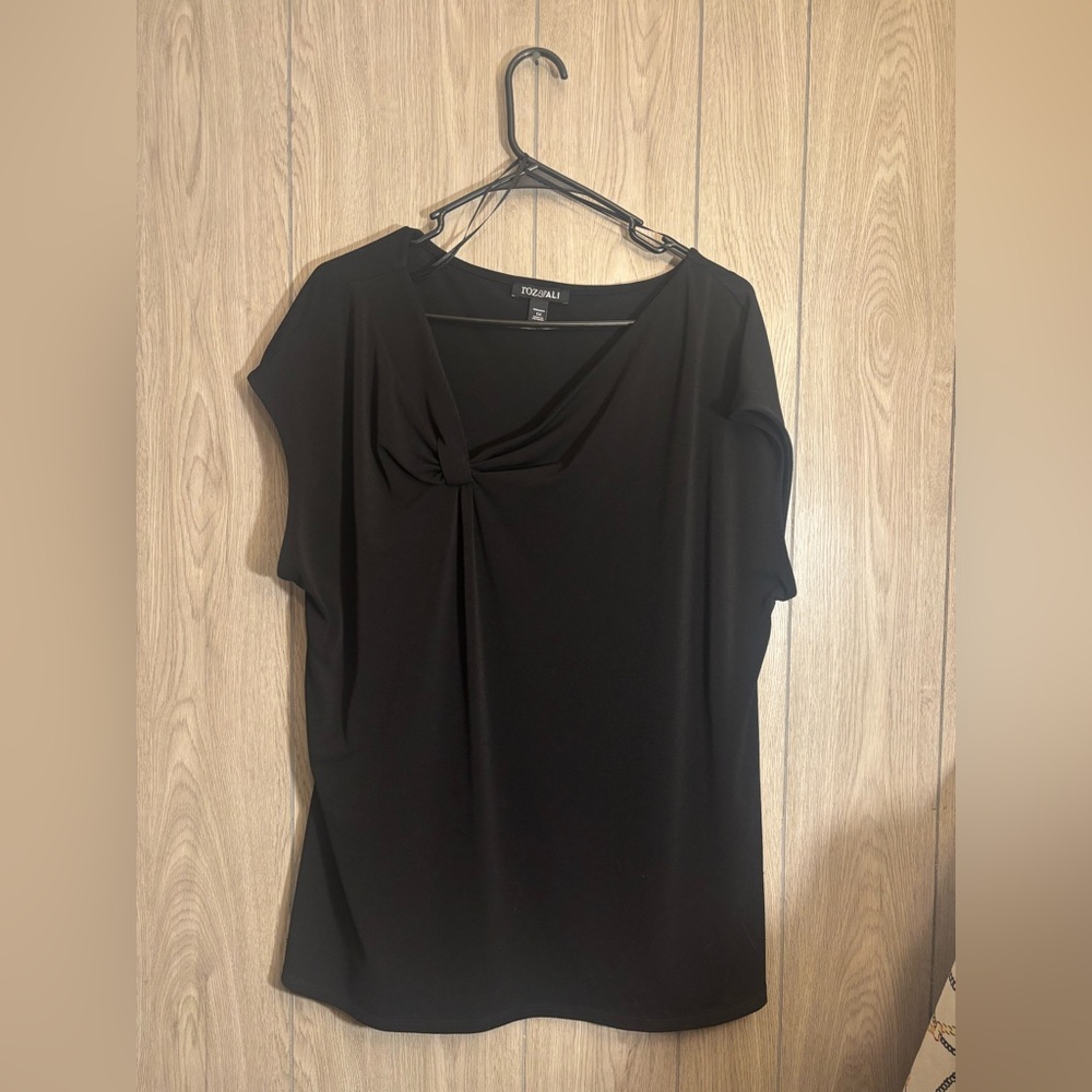 Roz & Ali Black Women's Blouse